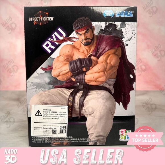 Street Fighter 6 Chokonose Premium Figure Ryu game characters SEGA 2025 SALE - Picture 1 of 7